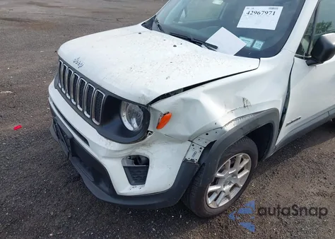 2019 Jeep Renegade Sport 4X4 from USA, damaged, VIN ZACNJBAB1KPK81606
